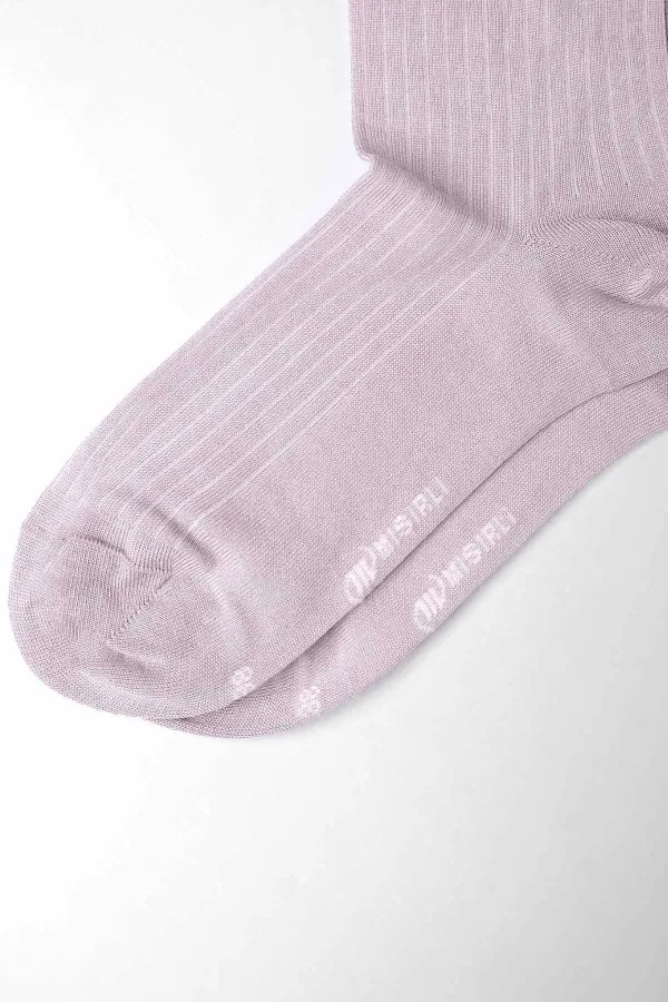 Mısırlı Kadın Merserize Tekli Soket Çorap Pastel Pembe