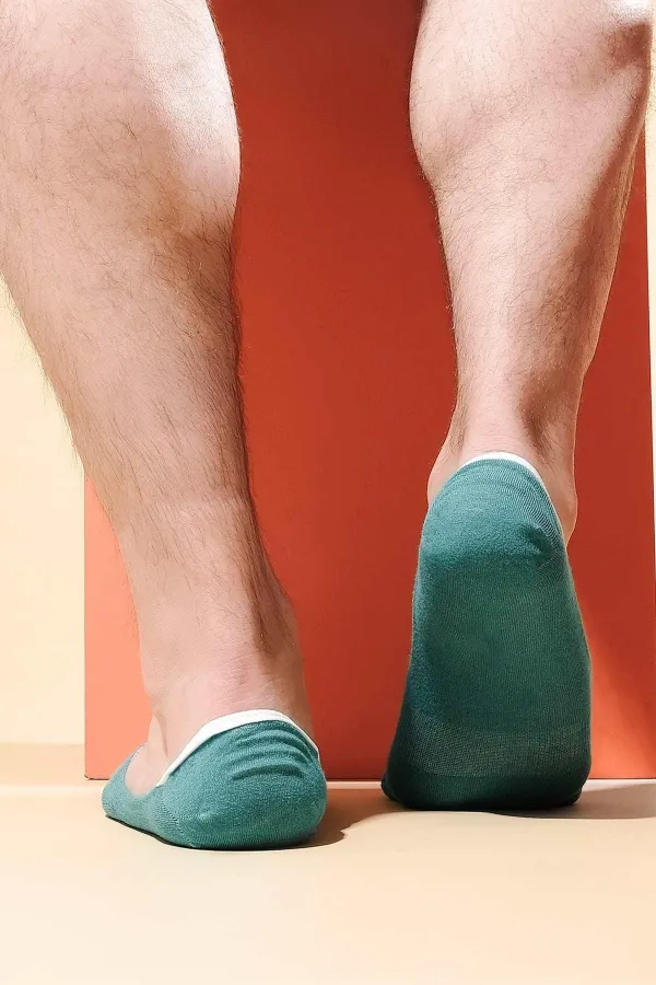 Mısırlı Erkek Bambu Tekli Yazlık Babet Çorap Pastel Mavi