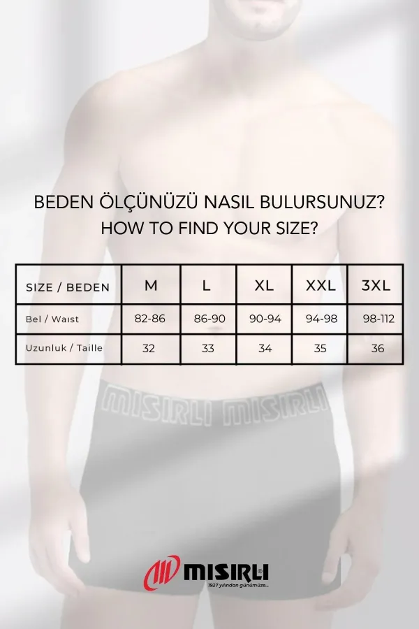 Mısırlı SPARTACUS PERFORMANCE Long Boxer Gri