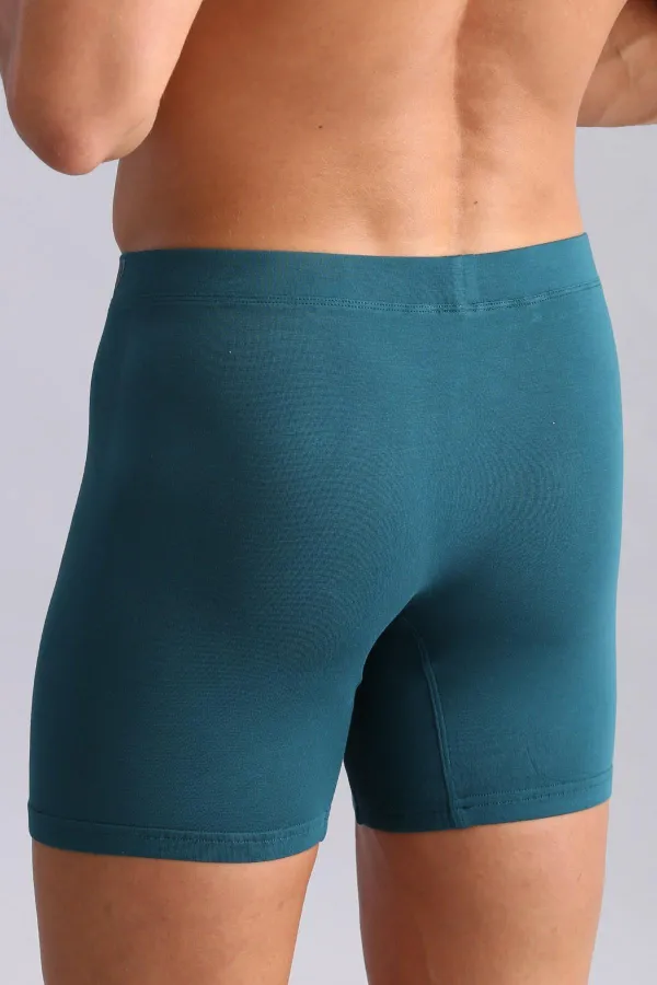 Mısırlı BAMBOO ZEUS Regular Fit Long Boxer Fit Green