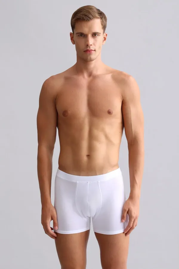 Mısırlı BAMBOO ZEUS Regular Fit Boxer White