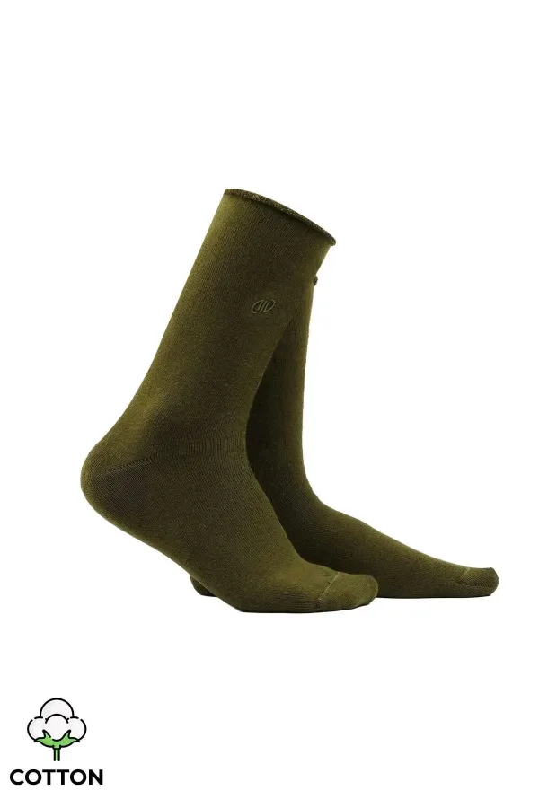 Mısırlı Kadın Organik Pamuklu Havlu 6 Çift Kutulu Soket Çorap Çok Renkli