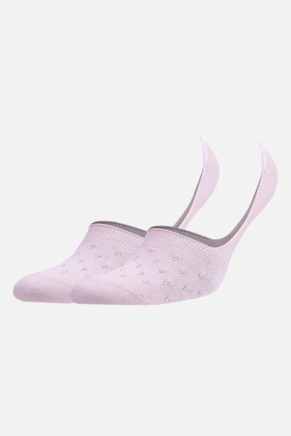 Chaussettes de ballet d'été roses en coton égyptien pour femmes