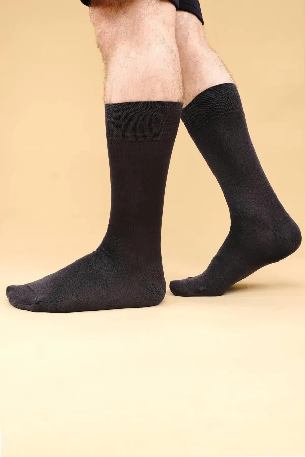 Mısırlı Erkek Merserize Kutulu 6 Çift Uzun Çorap Çok Renkli