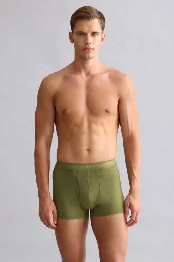 Mısırlı Modal By TENCEL SPARTACUS PLUS PERFORMANCE Boxer Haki