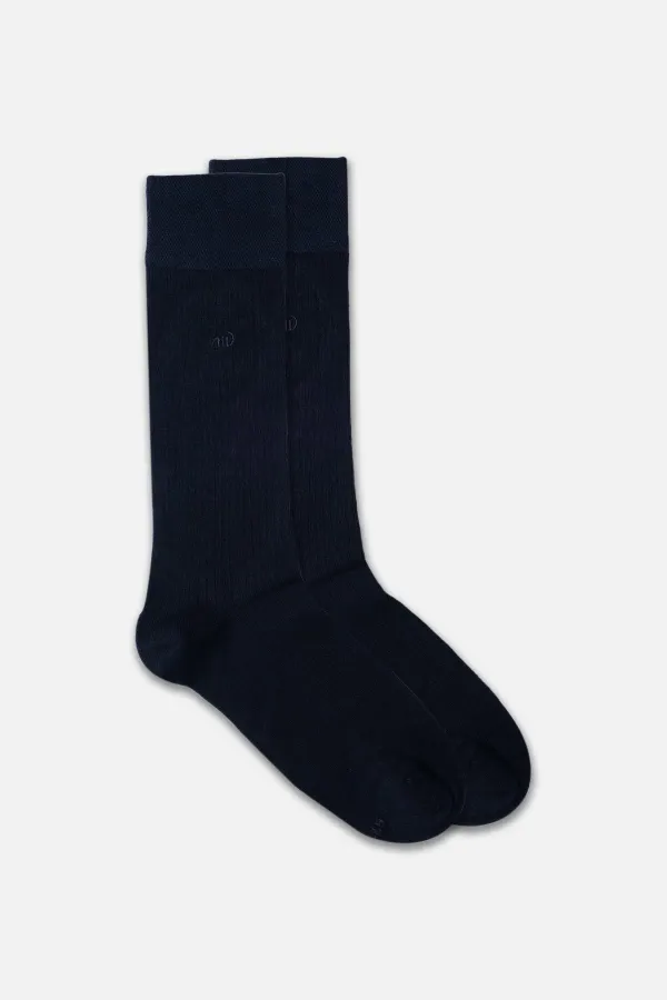 Mısırlı Erkek Bambu Tekli Soket Çorap Lacivert