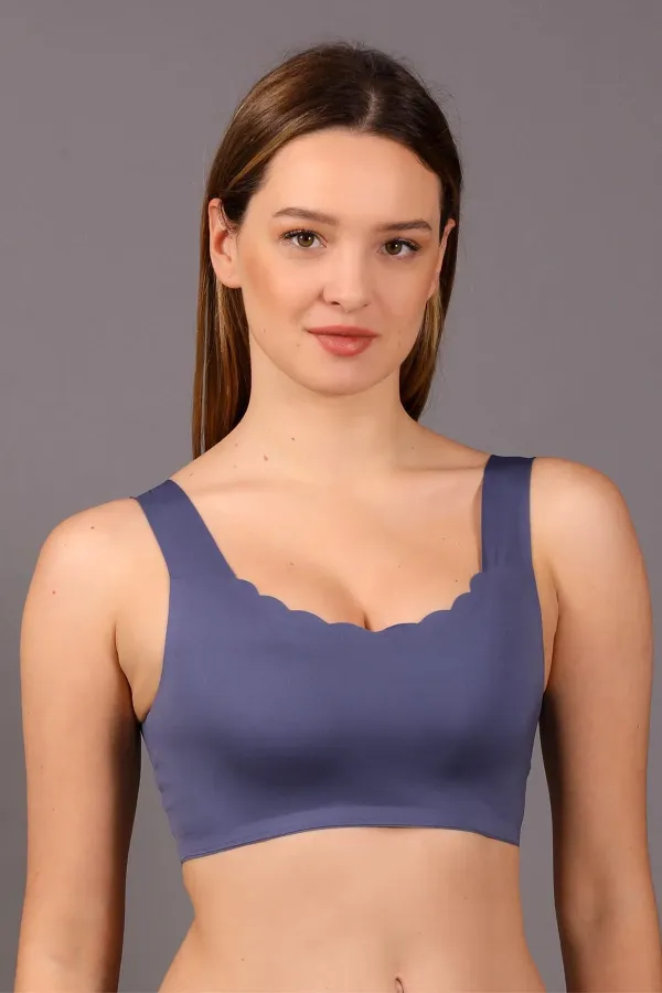 Mısırlı New Bra Desteksiz Hayalet Bralet Sütyen Antrasit