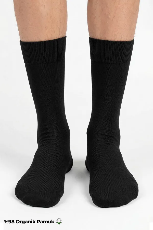 Chaussettes fines en coton uni pour homme, lot de 6 paires, multicolores