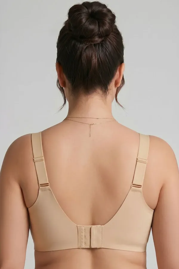 Egyptian Shaping Laser Cut Bra Beige