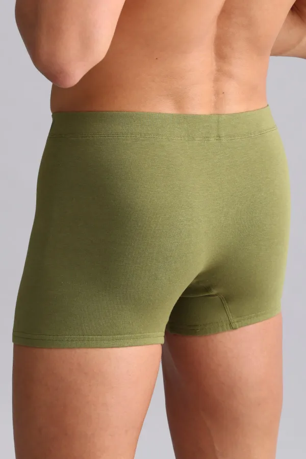 Mısırlı BAMBU ZEUS Regular Fit Boxer Haki