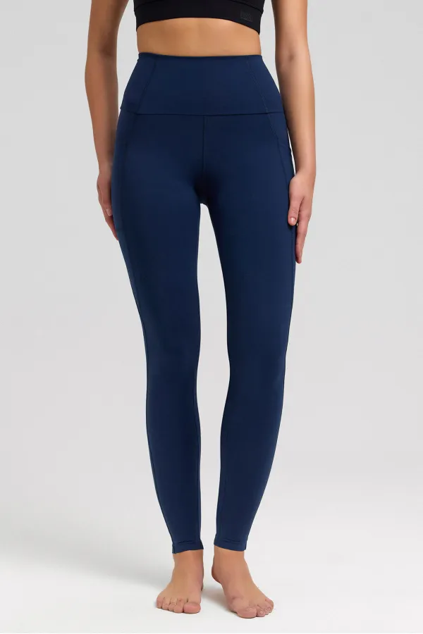 Kadın Activewear Ottaiva Uzun Tayt Lacivert