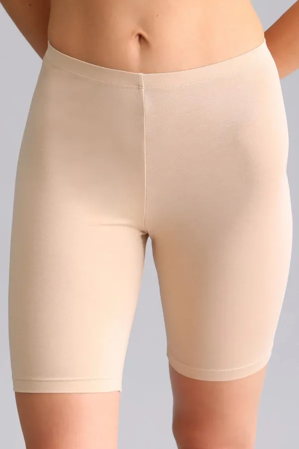 Culotte short longue beige Modal By TENCEL ALICE