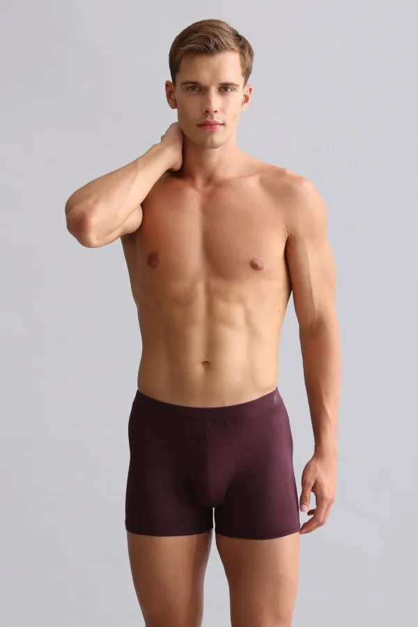 Mısırlı BAMBOO ZEUS Regular Fit Boxer Shorts Purple