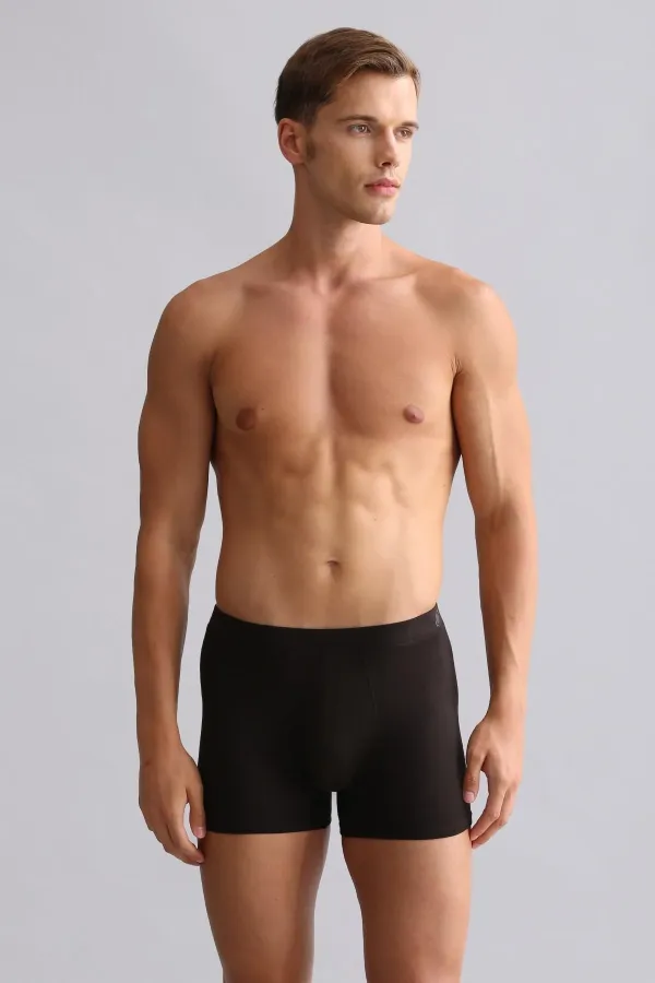 Mısırlı BAMBOO ZEUS Regular Fit Boxer Shorts Brown