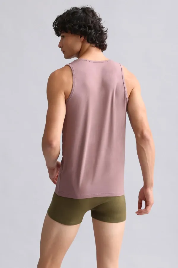 Mısırlı Modal By TENCEL HERCULES Slim Fit Basic Atlet Lavender