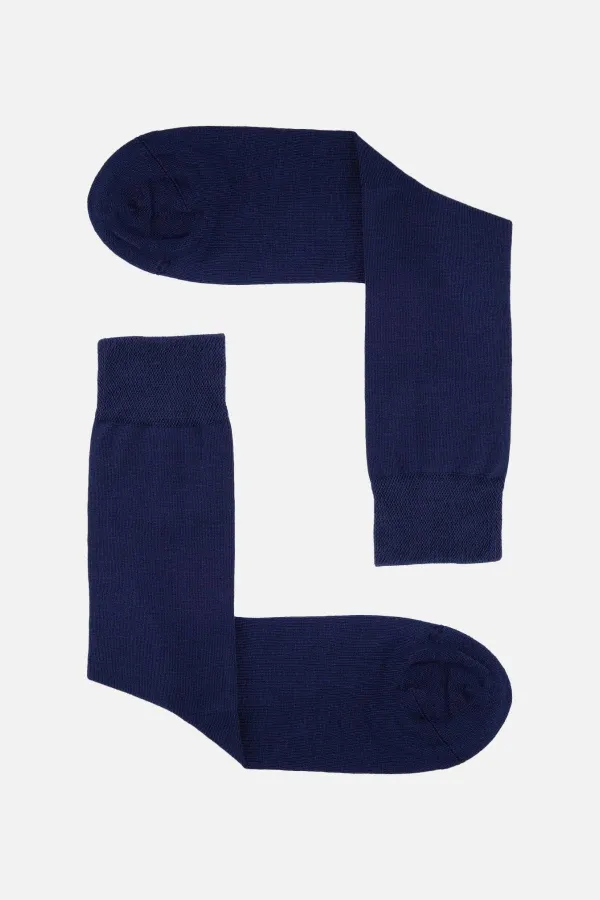 Mısırlı Erkek Organik Pamuklu Tekli Soket Çorap Jean