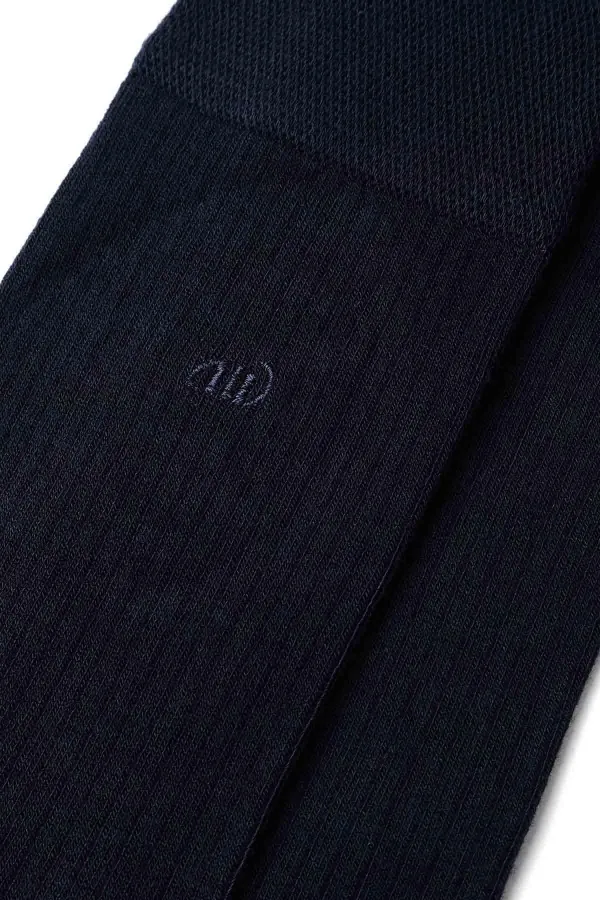 Mısırlı Erkek Bambu Tekli Soket Çorap Lacivert