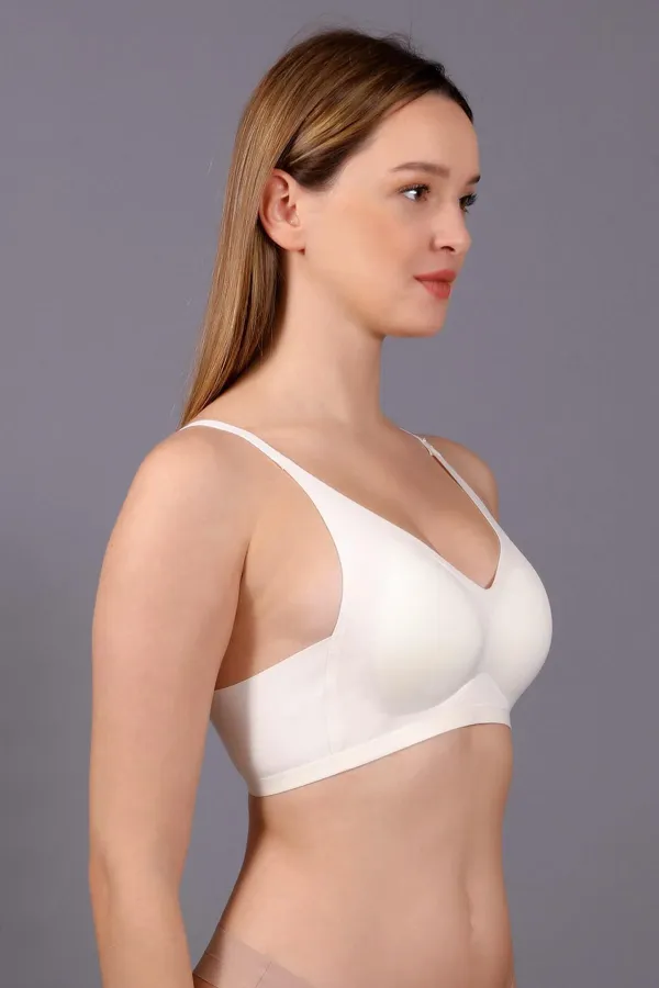 Mısırlı New Bra Balensiz Hayalet Bralet Sütyen Ekru