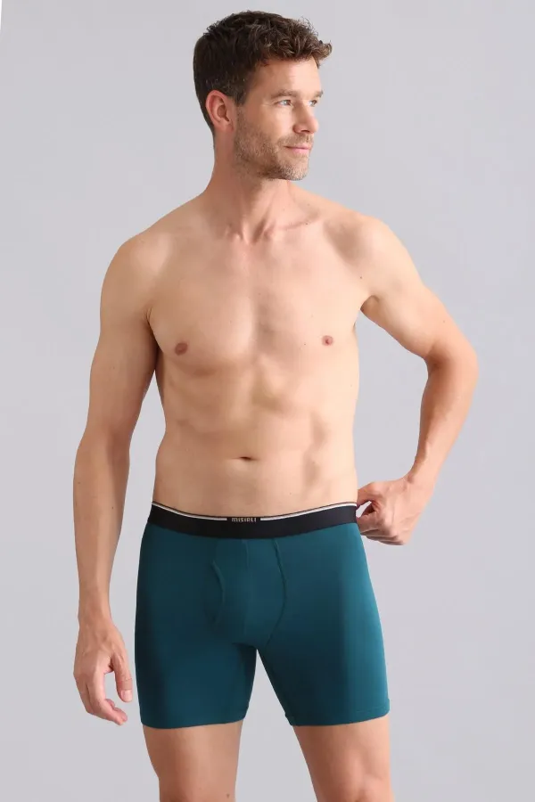 Mısırlı BAMBU SPARTACUS PERFORMANCE Long Boxer Fit Green
