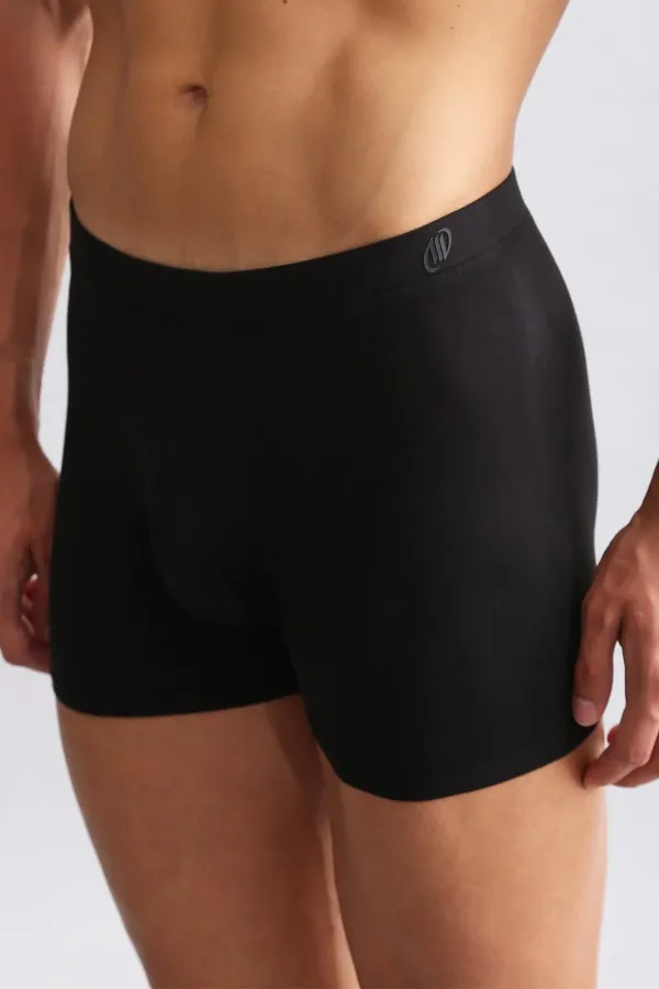 Mısırlı BAMBOO ZEUS Regular Fit Boxer Shorts Black