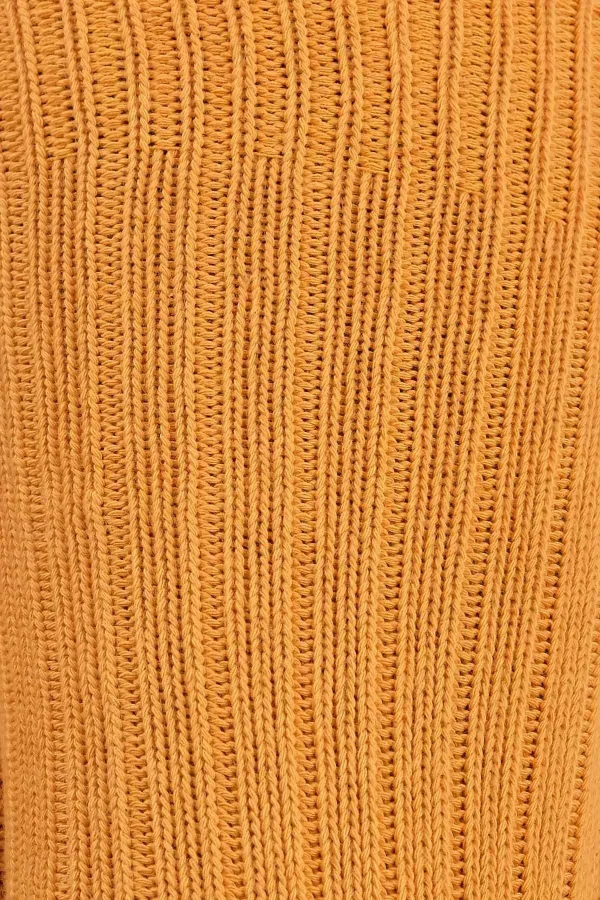 Mısırlı Unisex Pamuklu Bio Cotton Kışlık Soket Çorap Turuncu