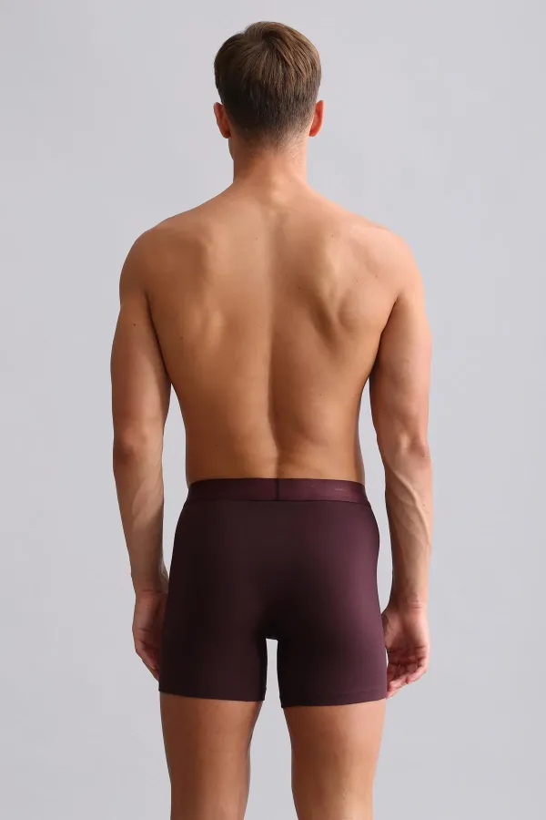 Mısırlı Modal By TENCEL SPARTACUS PLUS PERFORMANCE Long Boxer Mor