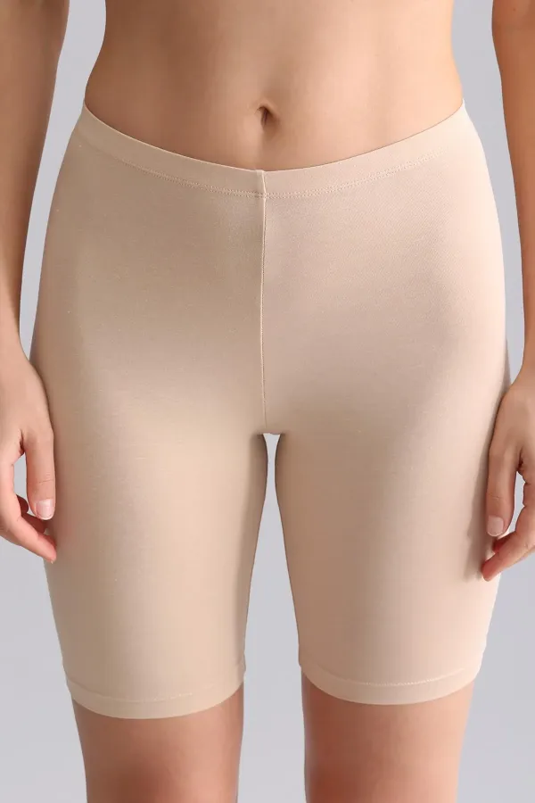 Culotte short longue beige Modal By TENCEL ALICE