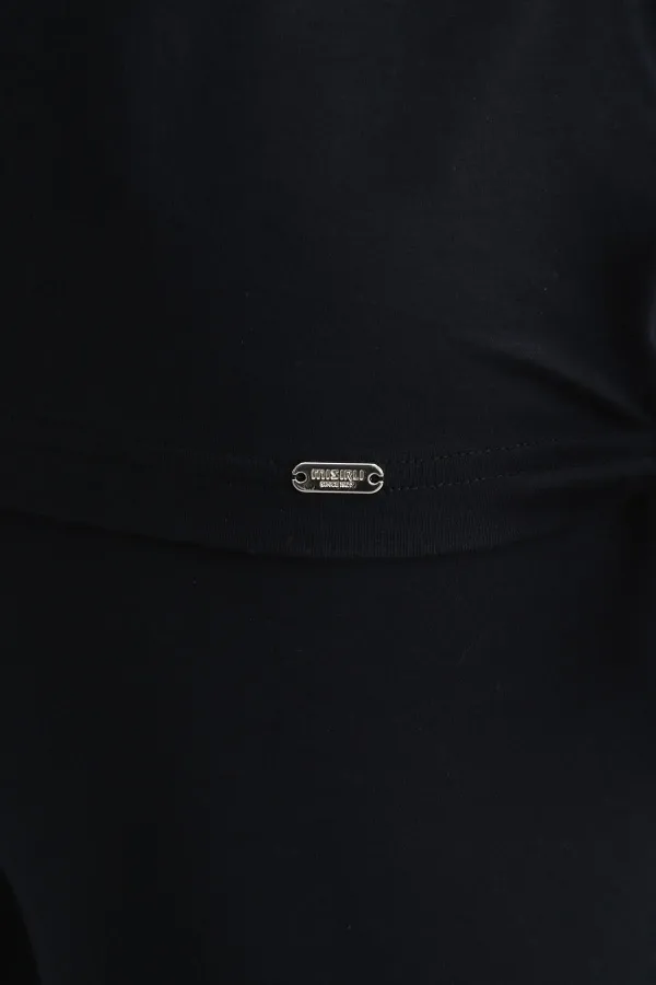 Mısırlı ORGANIC Pamuklu ZEUS LUXURY Regular Fit V Yaka Fanila / T-Shirt Lacivert