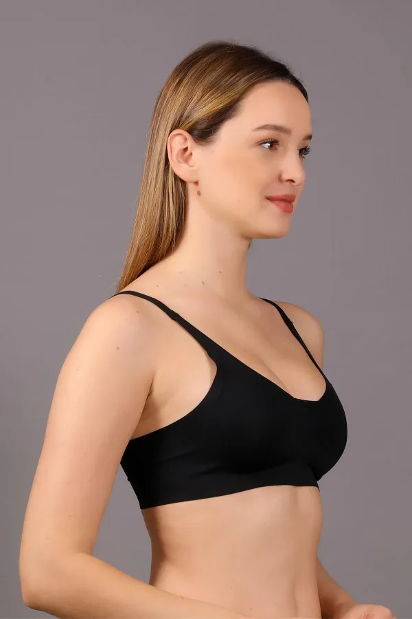 Soutien-gorge égyptien sans rembourrage Ghost noir