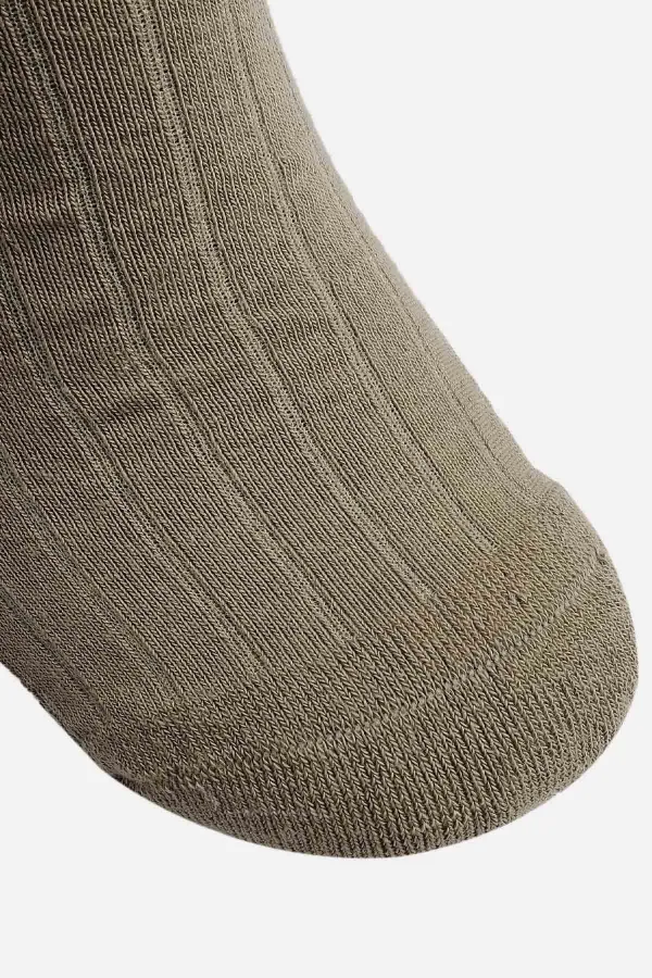 Chaussettes hautes d'extérieur en coton pour hommes, kaki, style égyptien