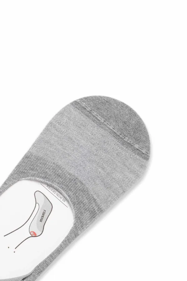 Chaussettes de ballet d'été simples en bambou pour femmes égyptiennes, grises