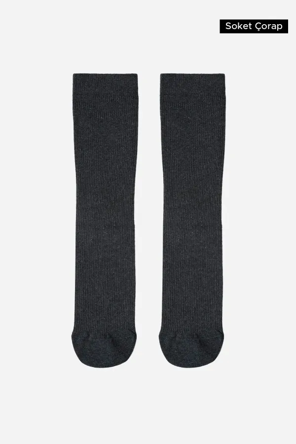 Egyptian Unisex Bamboo Flight and Pilot Socks with Special Tightening Technology, Anthracite Egyptian Unisex Bamboo Flight and Pilot Socks with Special Tightening Technology, Anthracite