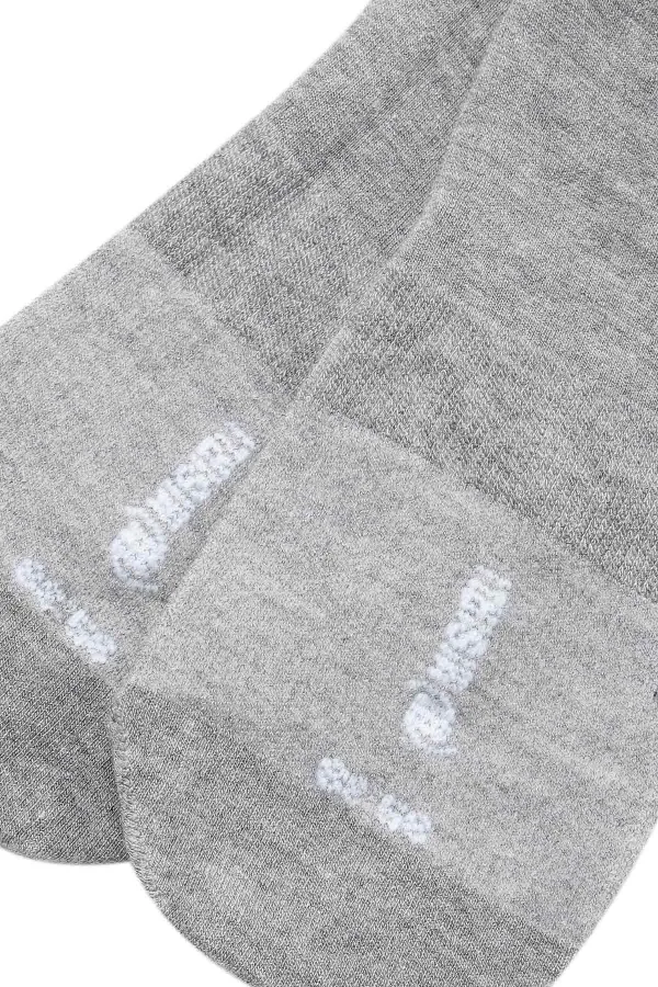 Chaussettes de ballet d'été simples en bambou pour femmes égyptiennes, grises