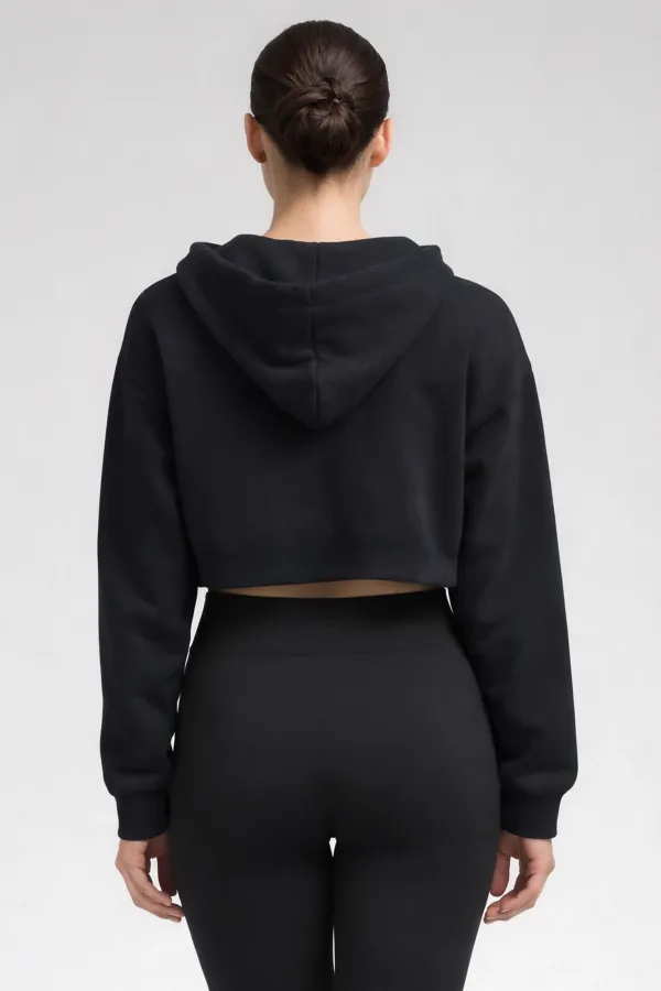 Mısırlı Yarım Fermuarlı Kapüşonlu Orta Sweatshirt Antrasit Mısırlı Yarım Fermuarlı Kapüşonlu Orta Sweatshirt Antrasit