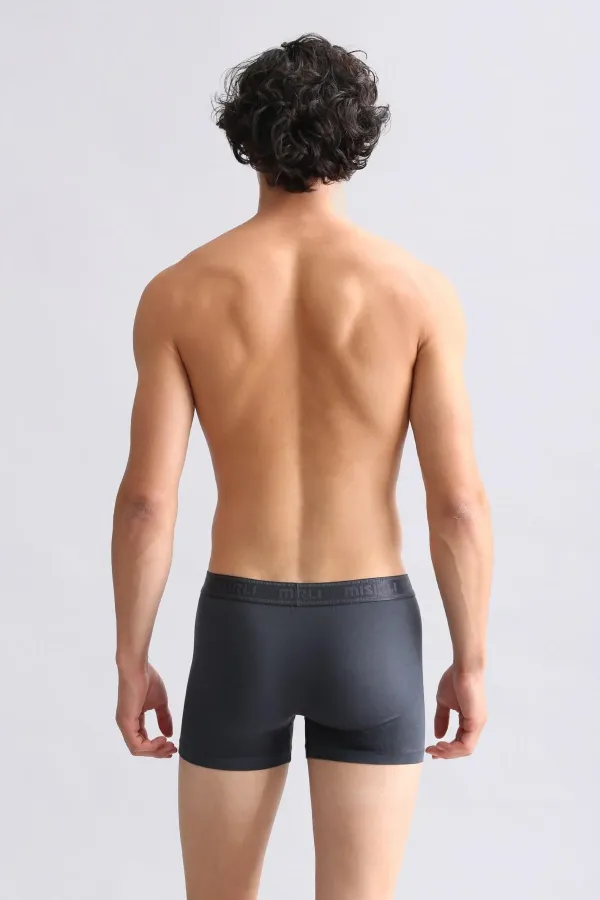 Mısırlı Modal By TENCEL Compact Cotton Classic Boxer Anthracite