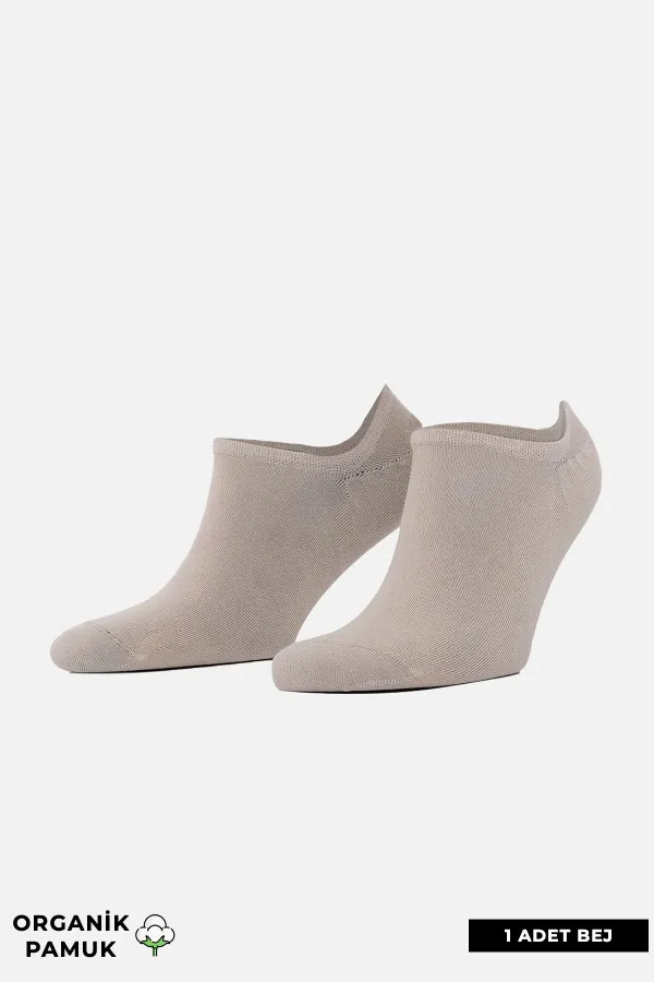 Mısırlı Erkek Organik Pamuklu 6 Çift No Show Çorap Çok Renkli