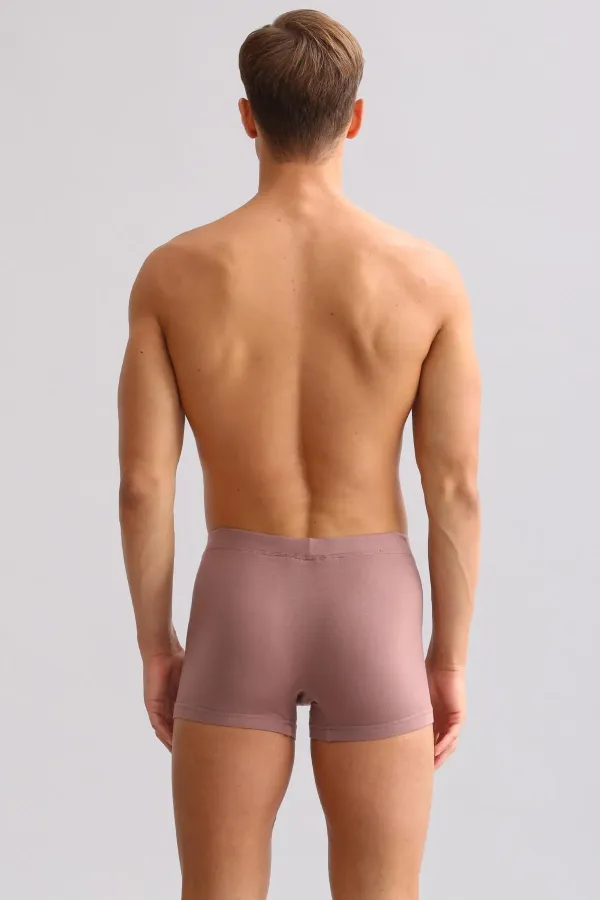 Mısırlı BAMBU ZEUS LUXURY Regular Fit Metal Armalı Boxer Lavender