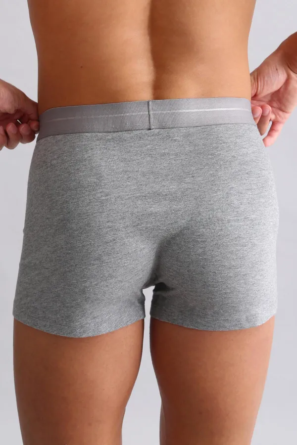 Mısırlı Modal By TENCEL SPARTACUS PLUS PERFORMANCE Boxer Gri Melanj