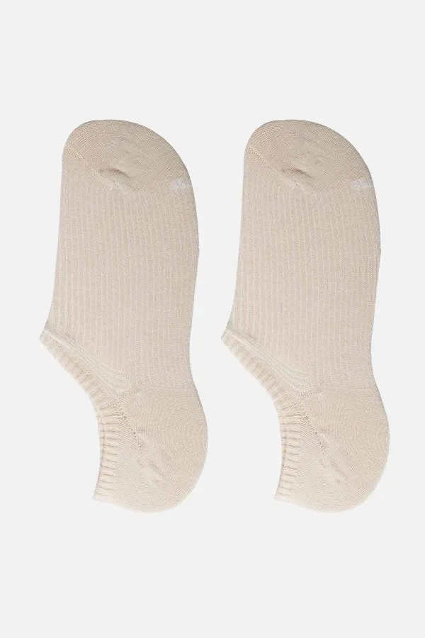 Mısırlı Kadın Bambu Tekli Yazlık No Show Çorap Bej