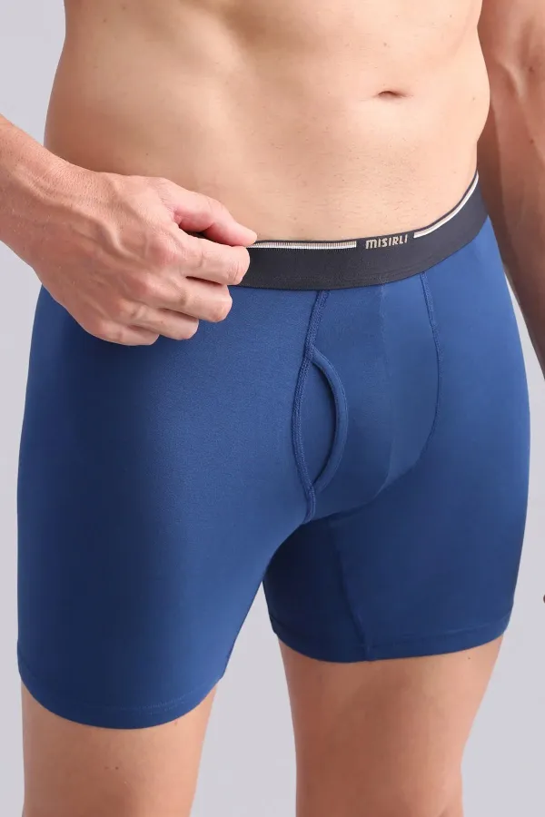 Mısırlı BAMBU SPARTACUS PERFORMANCE Long Boxer Gece Mavisi