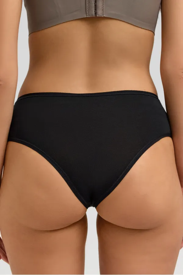 Mısırlı Micro Modal Slip SİYAH