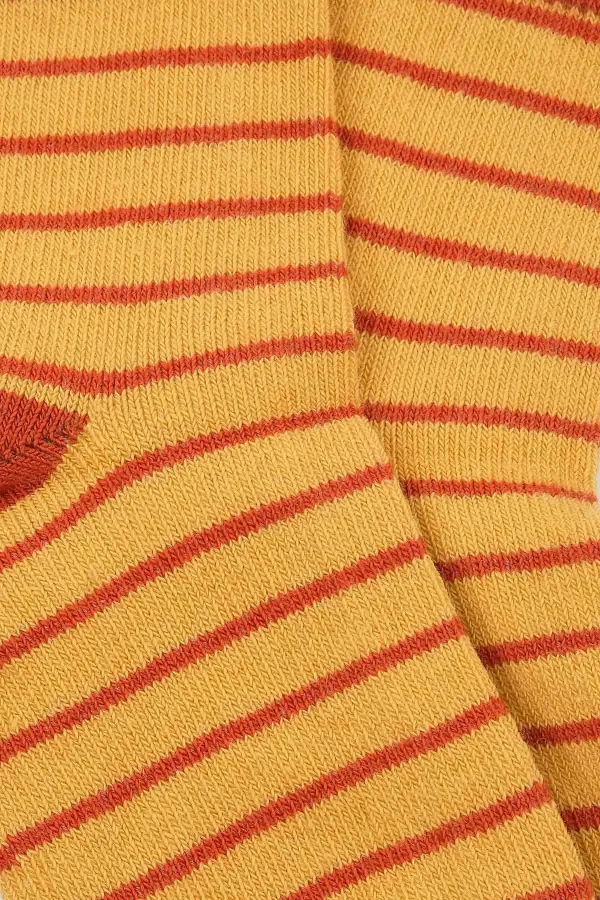 Mısırlı Kız Pamuklu 3 Çift Bebek Ve Çocuk Çorap Çok Renkli