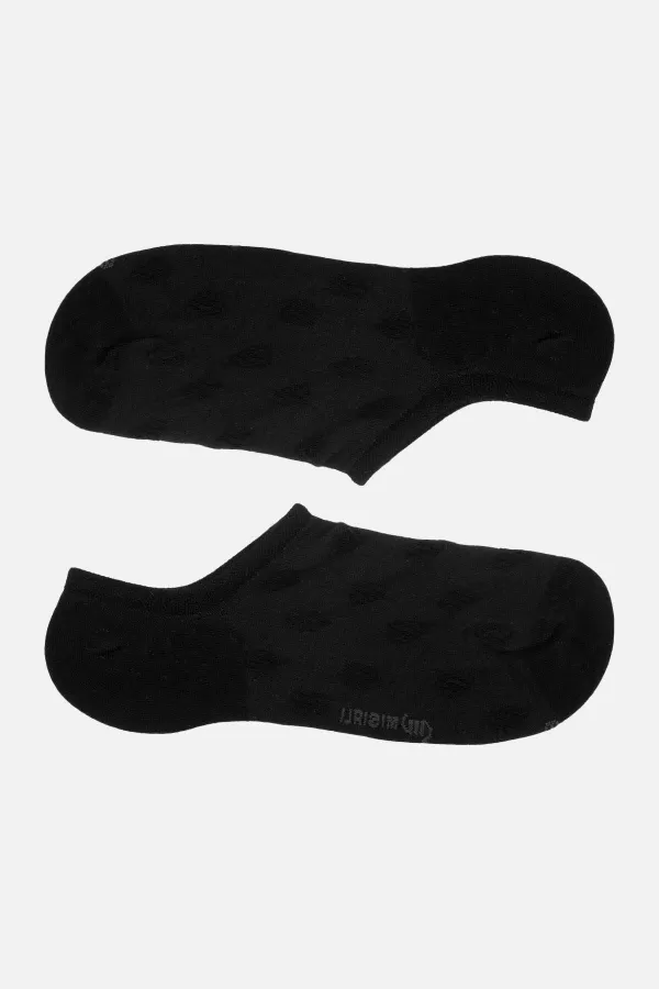 Mısırlı Kadın Bambu Tekli Yazlık No Show Çorap Siyah