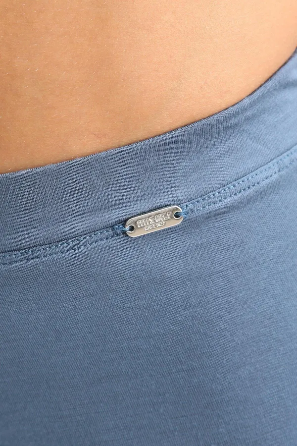 Mısırlı BAMBU ZEUS LUXURY Regular Fit Metal Armalı Long Boxer Gece Mavisi