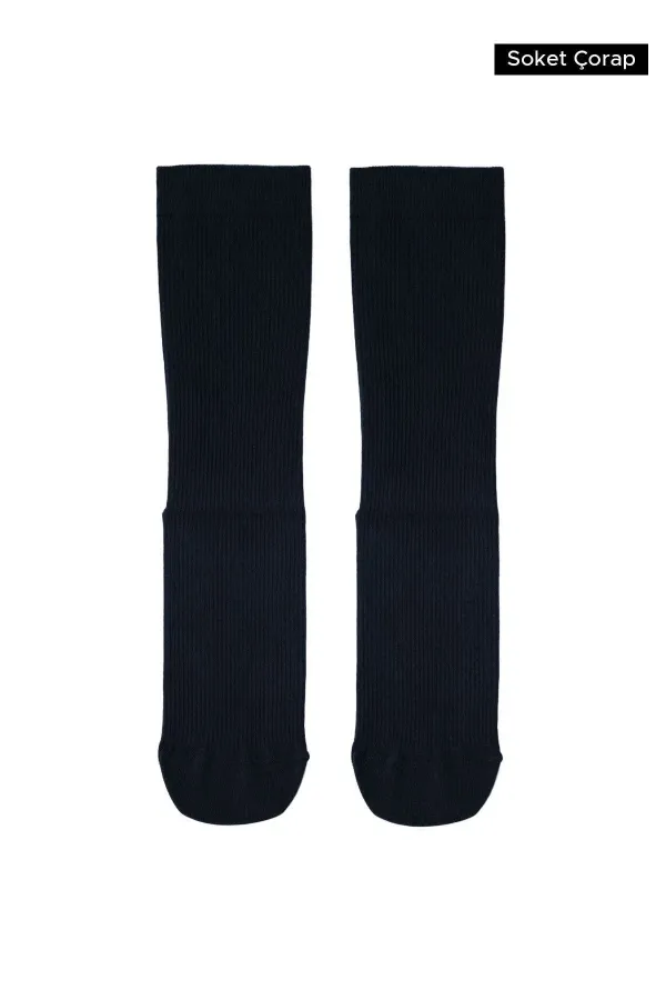 Egyptian Unisex Bamboo Flight and Pilot Socks with Special Tightening Technology, Navy Blue Egyptian Unisex Bamboo Flight and Pilot Socks with Special Tightening Technology, Navy Blue