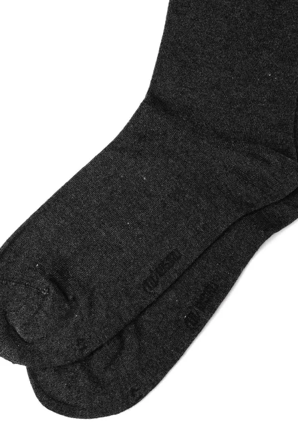 Mısırlı Erkek Modal Tekli Soket Çorap Antrasit