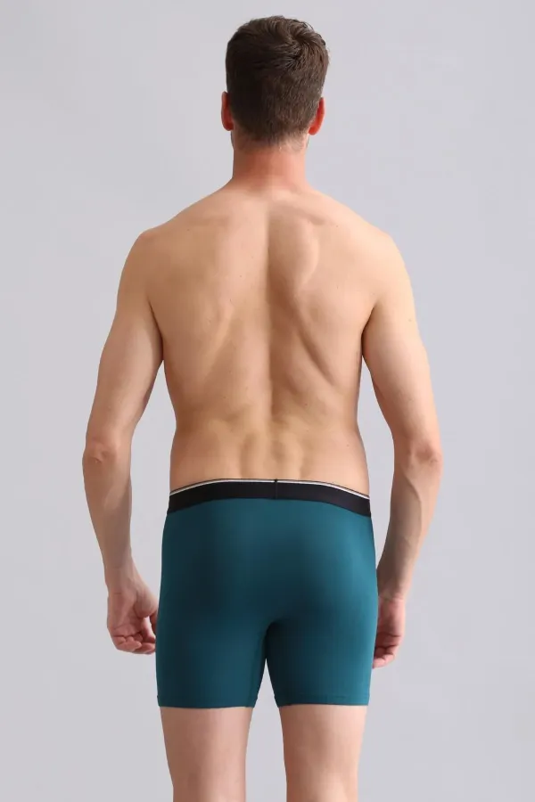 Mısırlı BAMBU SPARTACUS PERFORMANCE Long Boxer Fit Green