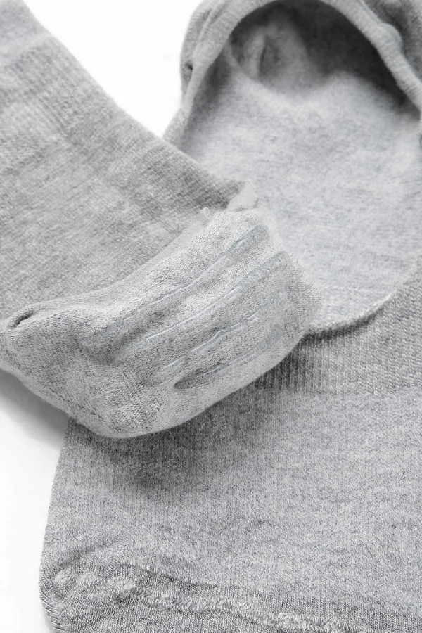 Chaussettes de ballet d'été simples en bambou pour femmes égyptiennes, grises