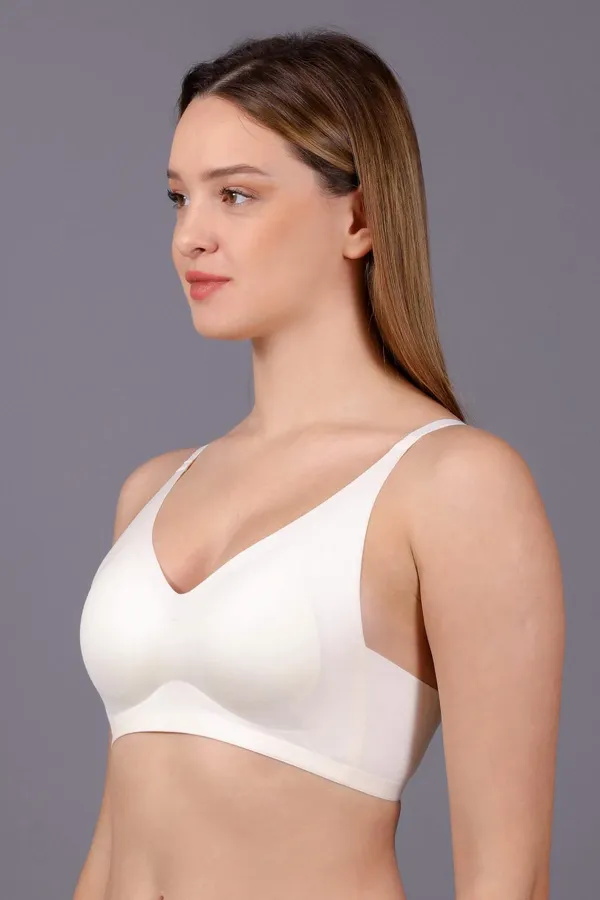 Mısırlı New Bra Balensiz Hayalet Bralet Sütyen Ekru