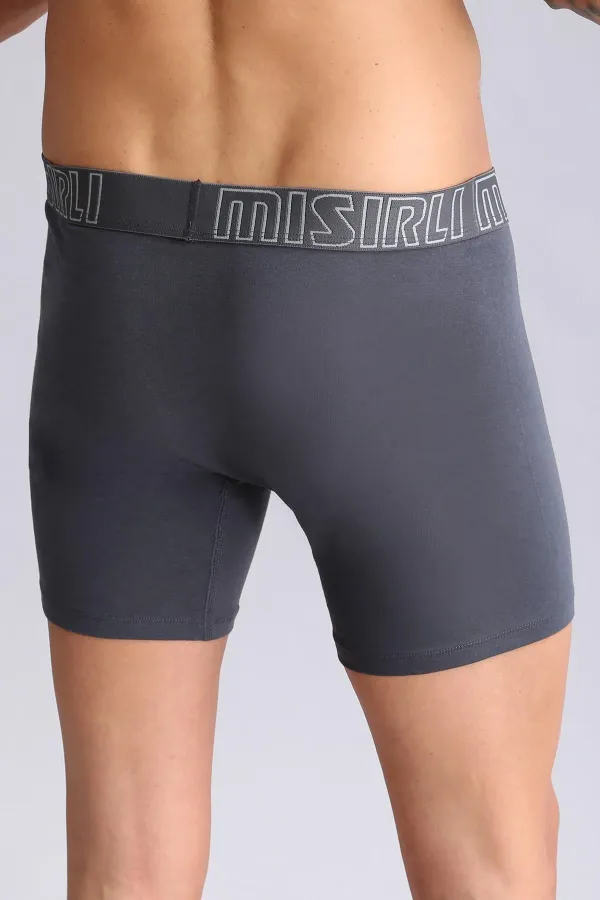 Mısırlı Modal By TENCEL SPARTACUS PERFORMANCE Long Boxer Antrasit